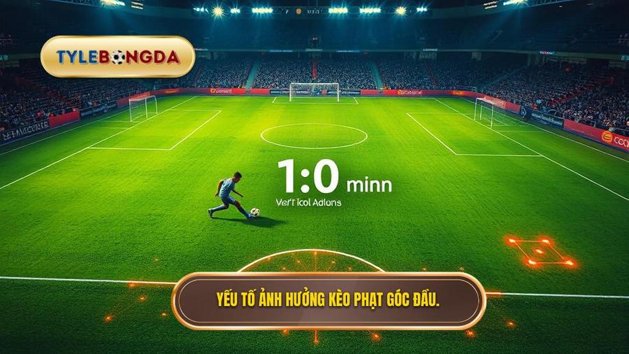 Phân tích các yếu tố ảnh hưởng đến Kèo cược đội nhận quả phạt góc trong 10 phút đầu