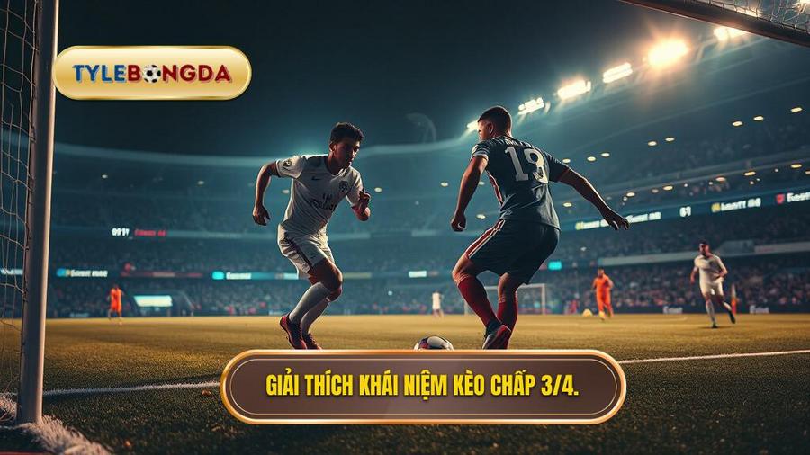 Khái niệm Kèo chấp 3/4 (0.75) là gì?