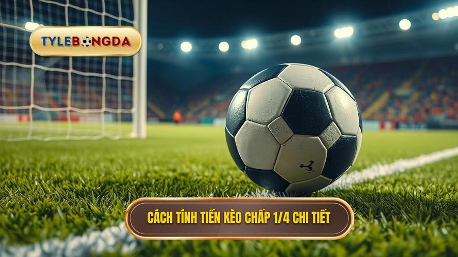 Cách tính tiền thắng thua trong kèo chấp 1/4 (0.25)