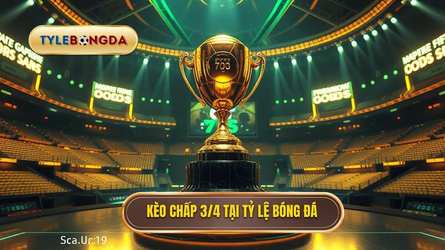 Kèo chấp 3/4 (0.75) là gì? Bí kíp soi kèo 0.75 từ chuyên gia TỶ LỆ BÓNG ĐÁ