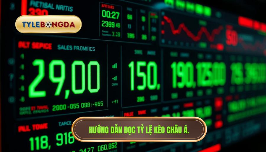 2. Hướng dẫn đọc tỷ lệ kèo châu Á.